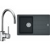 Franke SET G56 granitový dřez BFG 611-78 grafit + baterie FC 650 chrom 114.0323.873