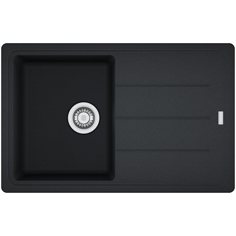 Franke Basic BFG 611-78, 780x500 mm, fragranitový dřez, onyx 114.0285.169