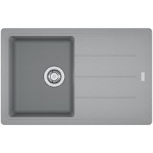Franke Basic BFG 611-78, 780x500 mm, fragranitový dřez, šedý kámen 114.0285.186