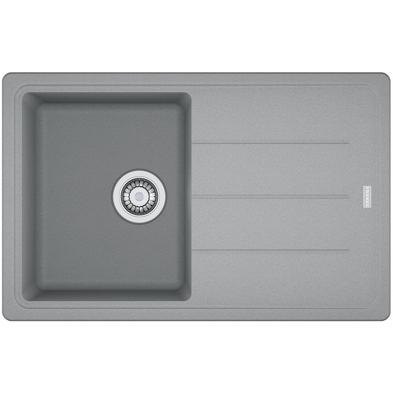 Franke Basic BFG 611-78, 780x500 mm, fragranitový dřez, šedý kámen 114.0285.186