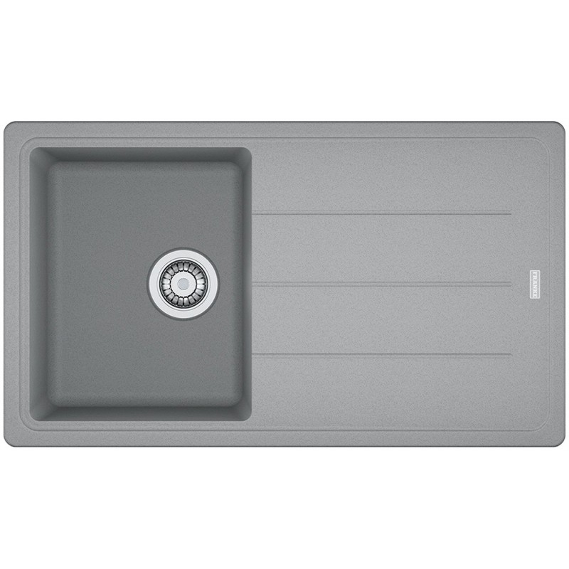 Franke Basic BFG 611-86, 860x500 mm, fragranitový dřez, šedý kámen 114.0494.919