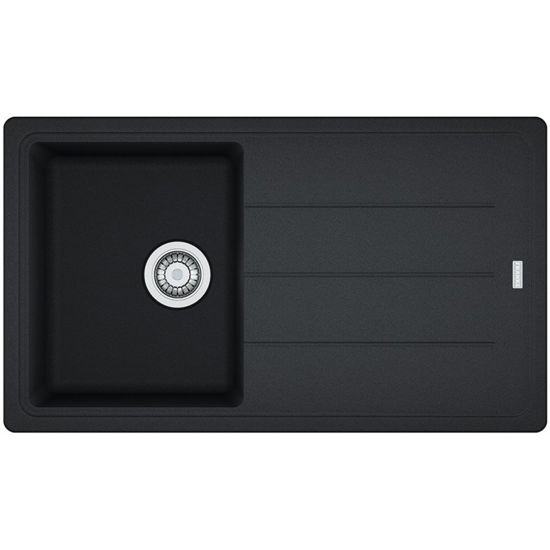 Franke Basic BFG 611-86, 860x500 mm, fragranitový dřez, onyx 114.0494.913