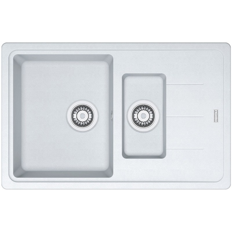 Franke Basic BFG 651-78, 780x500 mm, fragranitový dřez, bílá led 114.0285.214