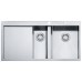 BAZAR Franke Planar PPX 251/651 TL /7, 1000x512 mm, nerezový dřez 127.0203.468 OHNUTÉ ROHY!!
