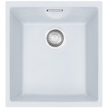 BAZAR Franke Sirius SID 110-34, 365x440 mm, tectonitový dřez, bílá 125.0363.784 POŠKOZENÝ OBAL!!