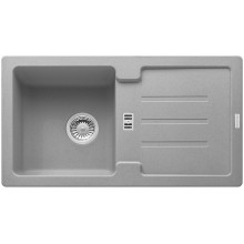 BAZAR Franke Strata STG 614-78, 780x435 mm, fragranitový dřez, šedý kámen 114.0369.423 VYVRTANÝ OTVOR!!