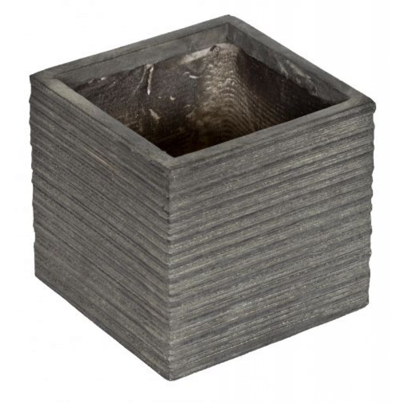 Květináč G21 Stone Cube 24x24x23cm 639259