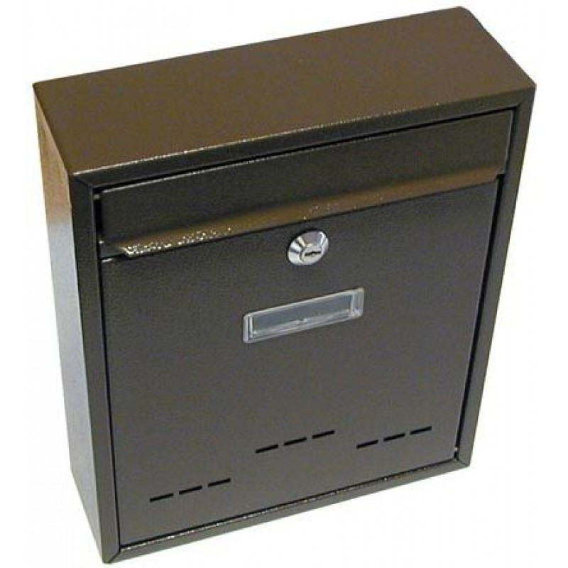 Schránka poštovní RADIM malá 310x260x90mm hnědá 6392162