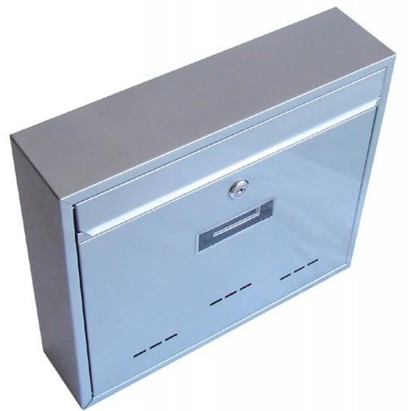 Schránka poštovní RADIM velká 310x360x90mm šedá 6392165