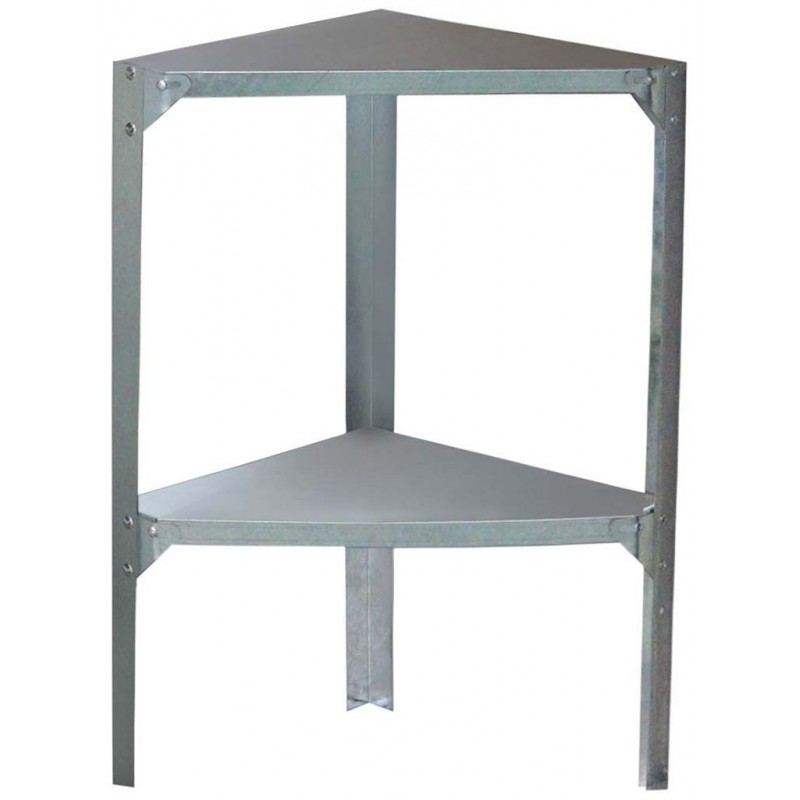 G21 Regál 42 x 42 cm rohový, pro zahradní domky a skleníky 63900482 G21 Regál 42 x 42 cm rohový, pro zahradní domky a skleníky 63900482
