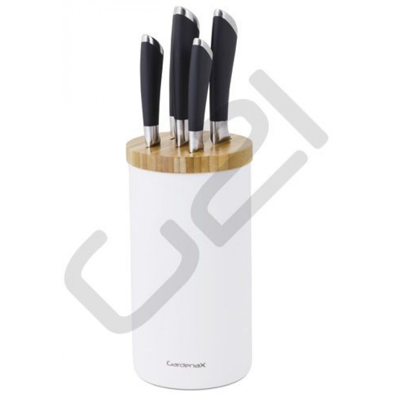 G21 Sada nožů Variant v keramickém bloku, 5 dílná 639047 G21 Sada nožů Variant v keramickém bloku, 5 dílná 639047