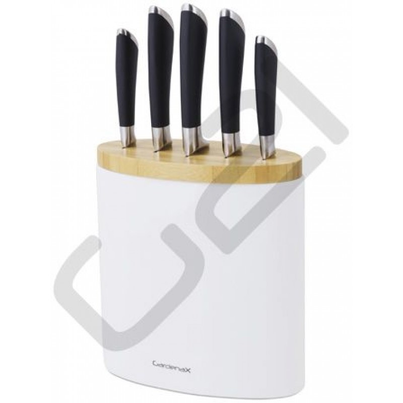 G21 Sada nožů Exlusiv v keramickém bloku, 5 dílná 6390471 G21 Sada nožů Exlusiv v keramickém bloku, 5 dílná 6390471