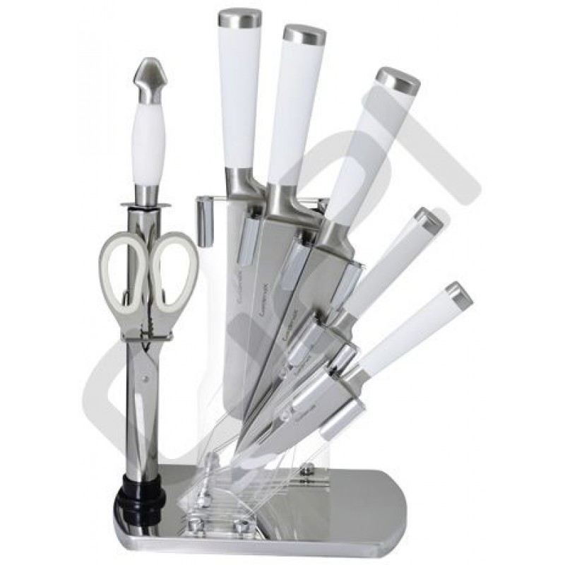 G21 Sada nožů Profi White, 7 dílná, bílá 6390473 G21 Sada nožů Profi White, 7 dílná, bílá 6390473