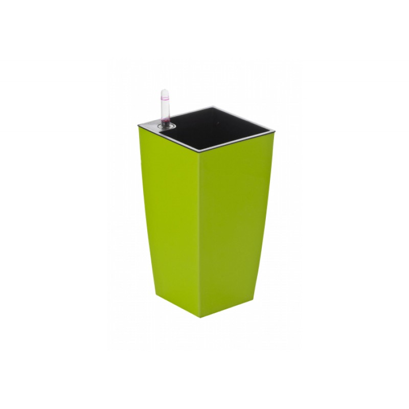 Samozavlažovací květináč G21 Linea mini zelený 14cm 6392472
