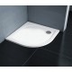 RAVAK ELIPSO PRO 90 FLAT čtvrtkruhová sprchová vanička 90x90 cm XA237711010