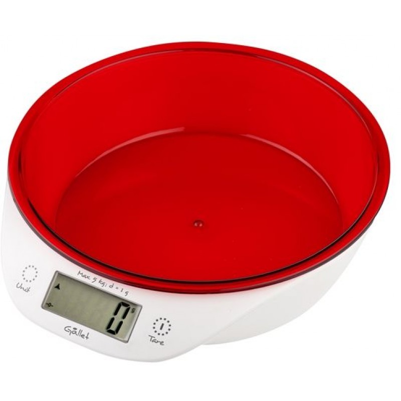 GALLET BAC 867 R Blou Elektronická kuchyňská váha