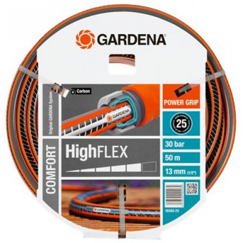 GARDENA HighFLEX Comfort hadice, 13 mm (1/2"), 50m 18069-22 GARDENA HighFLEX Comfort hadice, 13 mm (1/2"), 50m 18069-22
