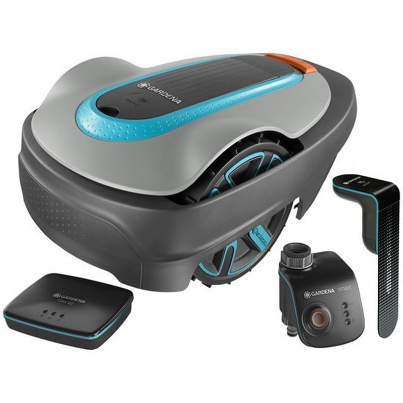 GARDENA smart SILENO city 500 Robotická kosačka, startovací sada 19200-72 GARDENA smart SILENO city 500 Robotická kosačka, startovací sada 19200-72