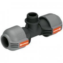 GARDENA T-kus 25 mm x vnější závit 3/4", 2787-20