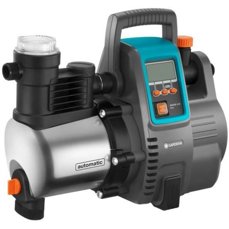 Gardena 6000/6E LCD Inox Domácí vodní automat 1760-61