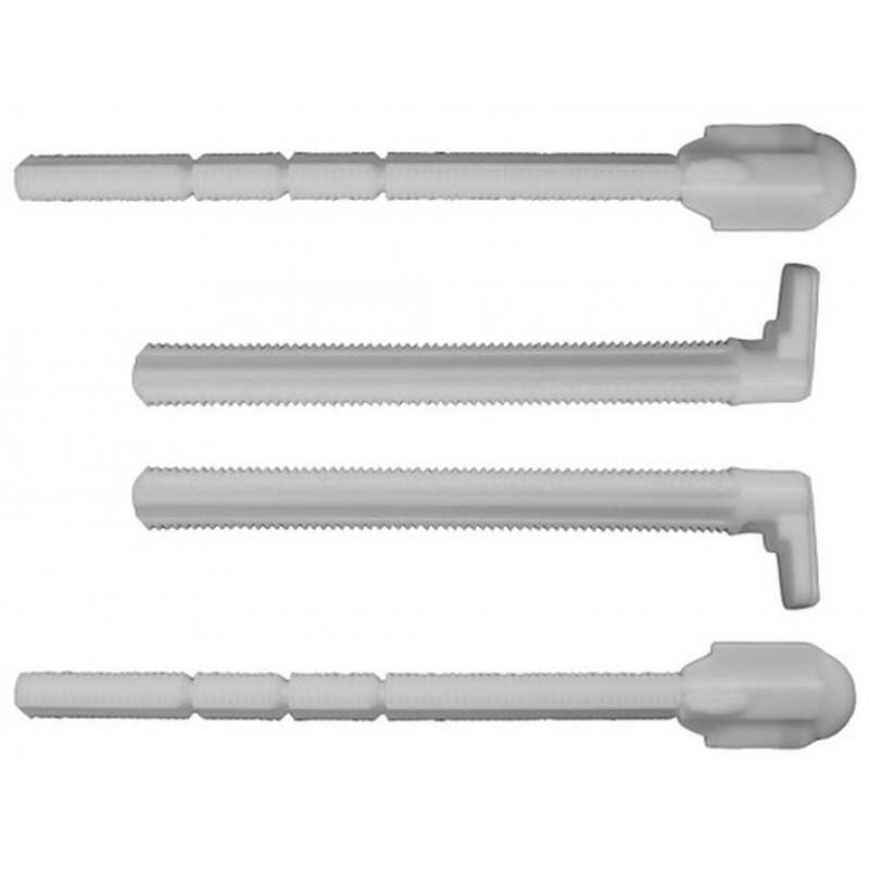 GEBERIT Souprava stavitelných úchytek a tyček tlačítka, UP320 241.874.00.1