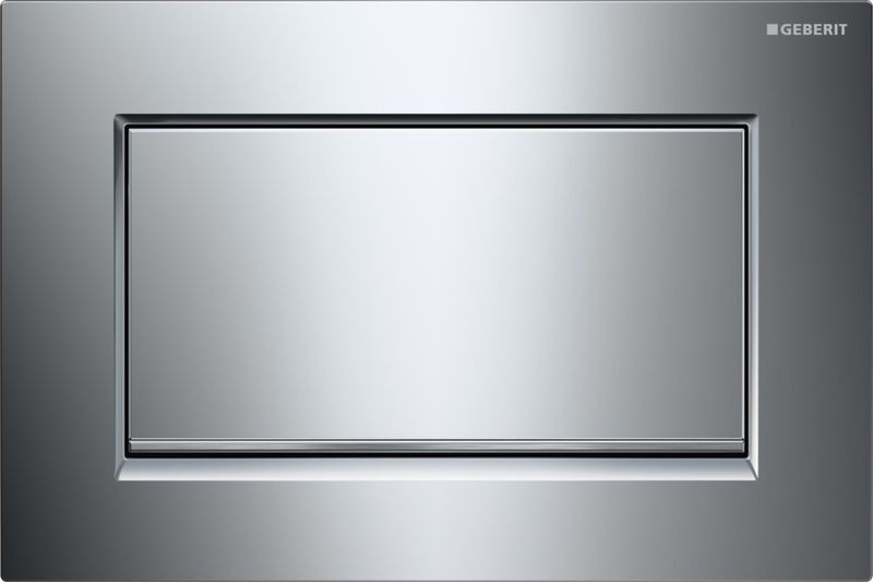 GEBERIT - SIGMA 30 Ovládací tlačítko lesklý/kartáčov.chrom/lesklý 115.893.KY.1