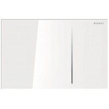 Geberit Sigma70 Ovládací tlačítko pro splachovací nádržku pod omítku Sigma 12 cm, bílá, 115.620.SI.1