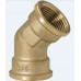 GEBO koleno 45° 3/4" F x F mosaz 120-5BR