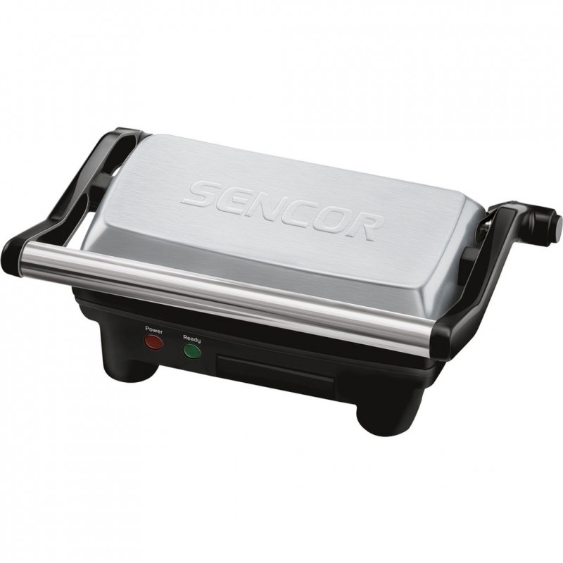 SENCOR SBG 2050SS elektrický gril kontaktní, stříbrný 41003408