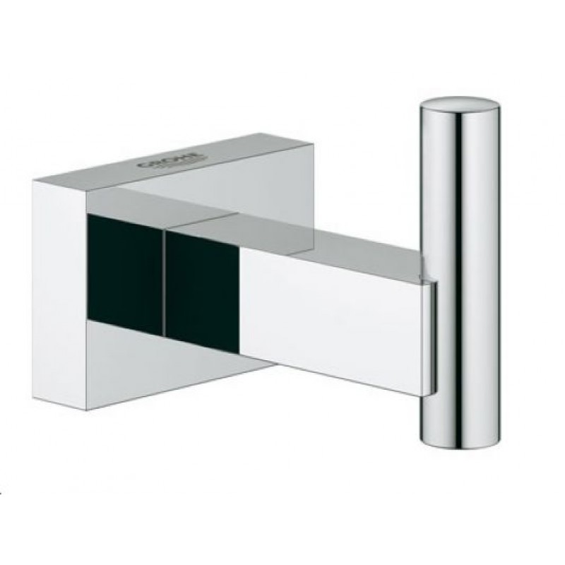 GROHE Essentials Cube háček na koupací plášť, chrom 40511000 GROHE Essentials Cube háček na koupací plášť, chrom 40511000