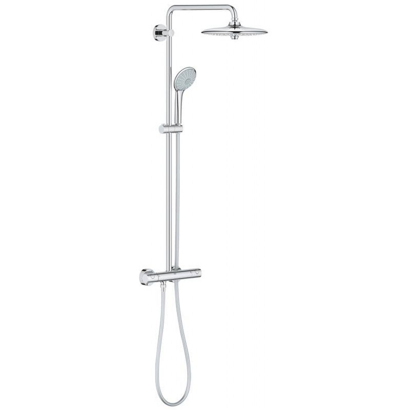 GROHE EUPHORIA Sprchový systém 260 s termostatem na zeď, chrom 27296002 GROHE EUPHORIA Sprchový systém 260 s termostatem na zeď, chrom 27296002