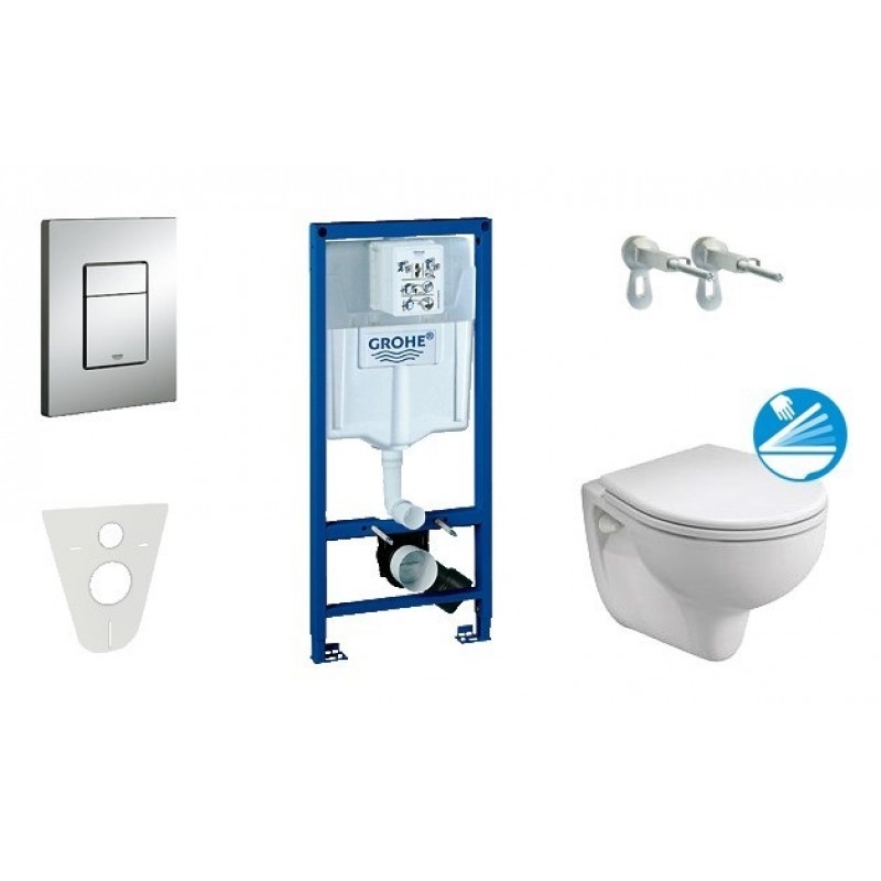 GROHE Rapid SL - Rapid SL pro závěsné WC, kompletní sada 38528SET-KD GROHE Rapid SL - Rapid SL pro závěsné WC, kompletní sada 38528SET-KD