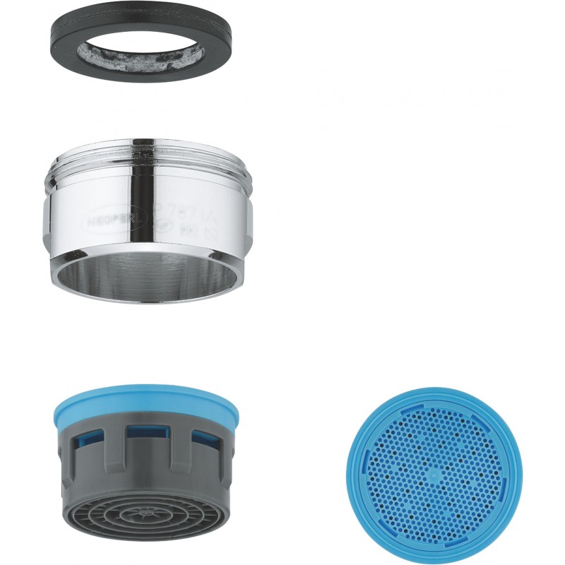 GROHE Náhradní díly - Perlátor M24x1, 15,0 l/min, chrom 13929000 GROHE Náhradní díly - Perlátor M24x1, 15,0 l/min, chrom 13929000