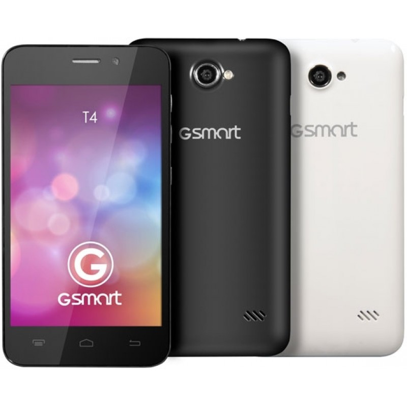 Gigabyte GSmart Mobilní telefon T4 LITE Dual Sim - černý/bílý Gigabyte GSmart Mobilní telefon T4 LITE Dual Sim - černý/bílý