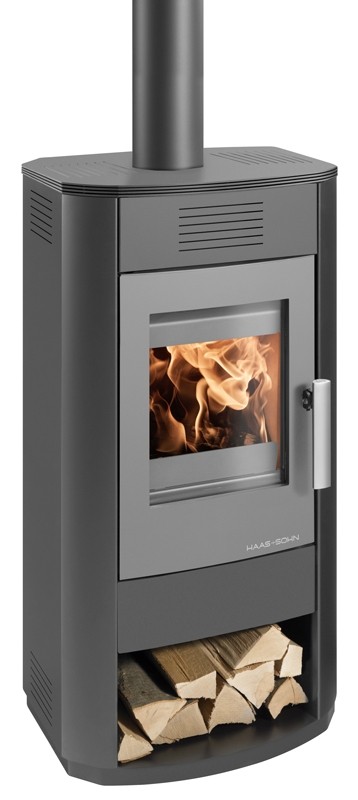 HAAS+SOHN krbová kamna Salerno II, antracit/světle šedá 0420414500000 HAAS+SOHN krbová kamna Salerno II, antracit/světle šedá 0420414500000