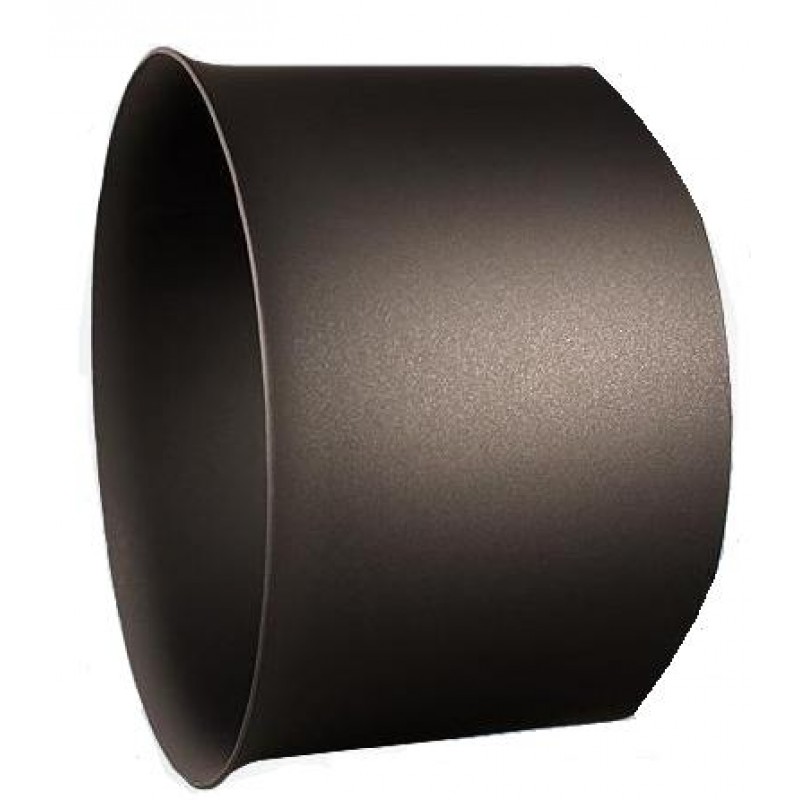 HAAS+SOHN Zděř kouřovodu, černá 150 mm (1,5) 1105150110000
