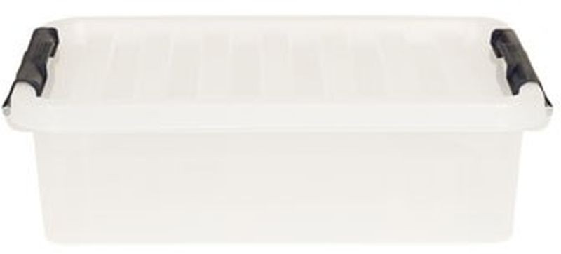 HEIDRUN Box úložný s víkem, 11 x 40 x 29 cm, 9 l, transparentní 1603 HEIDRUN Box úložný s víkem, 11 x 40 x 29 cm, 9 l, transparentní 1603