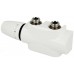 HEIMEIER Multilux 4-Set připojovací garnitura s termostatickou hlavicí, bílá 9690-27.000