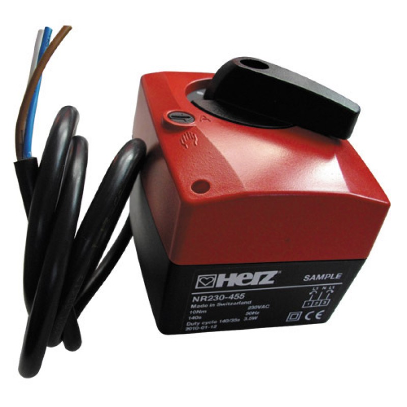 HERZ Pohon pro dvoucestné regulační kohouty, servomotor 3-bodový, 230 V, 1771261 HERZ Pohon pro dvoucestné regulační kohouty, servomotor 3-bodový, 230 V, 1771261