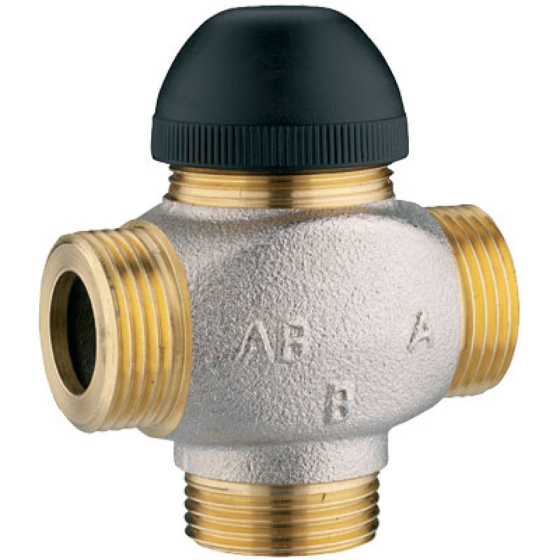 HERZ Termostatický 3-cestný ventil bez bypassu, M 30 x 1,5, Dim.10, kvs 1,6, 1776280 HERZ Termostatický 3-cestný ventil bez bypassu, M 30 x 1,5, Dim.10, kvs 1,6, 1776280