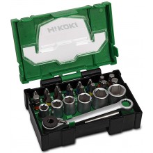 HiKOKI 40030020 Sada bitů a nástrčných klíčů 24 ks