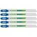 HiKOKI 750012 HSS Plátky do přímočaré pily 100,4/75x7,5x1mm, 5ks