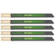 HiKOKI 750023 HCS Plátek na dřevo do přímočaré pily, 91.5/70x7,5x1,25mm, 5ks