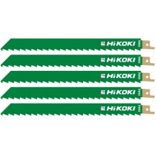 HiKOKI RW60 Plátky do pil ocasek na dřevo 225/203,5x19x1,25mm (5 ks) 752029
