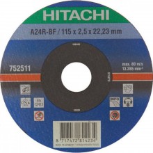 HiKOKI 752511 Řezný kotouč na kov 115x22,23x2,5mm