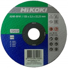 HiKOKI 752512 Řezný kotouč na kov 125x22,23x2,5mm