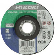 HiKOKI 752522 Řezný kotouč na kov 125x22,23x2,5mm