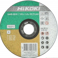 HIKOKI 782317 Řezný kotouč na nerez a kov 125x22,23x1,6mm