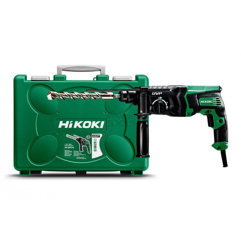 HiKOKI (Hitachi) DH28PCY2W1Z Kombinované kladivo SDS-plus 850 W, HitBox