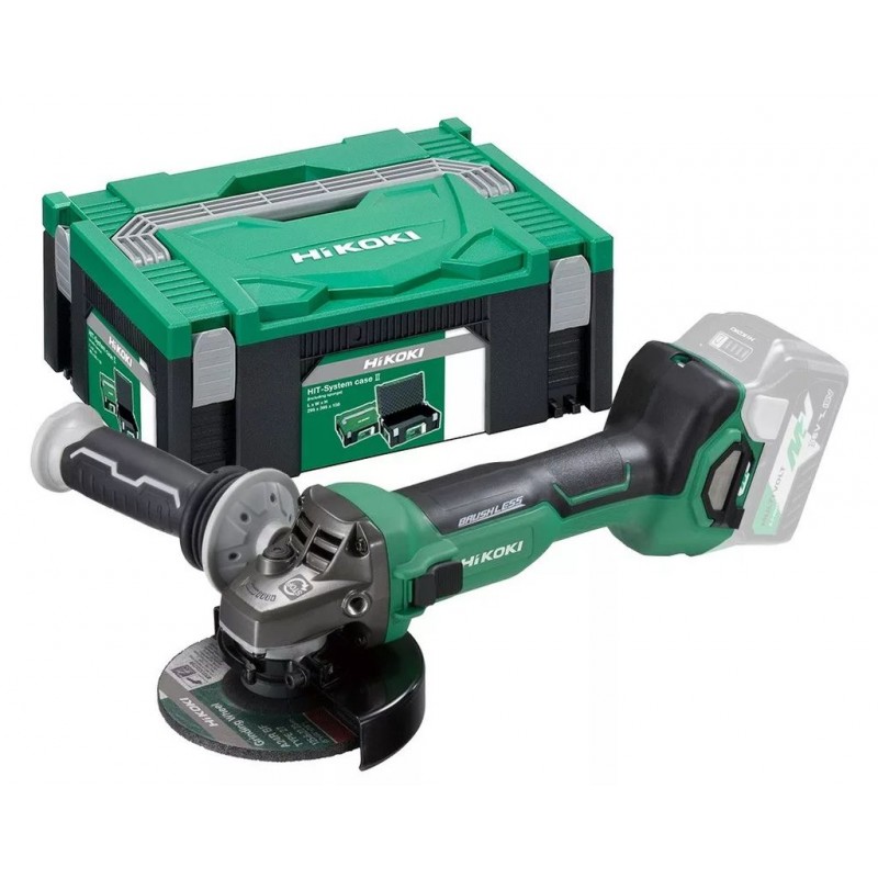 HiKOKIG3613DAW2Z Aku úhlová bruska 125mm HITBOX 3 SOLO Multi volt (36V) HiKOKIG3613DAW2Z Aku úhlová bruska 125mm HITBOX 3 SOLO Multi volt (36V)
